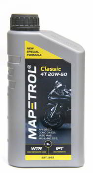 ����� �������� �������������� MAPETROL CLASSIC 4T 20W50, 1 ����., MAP0001