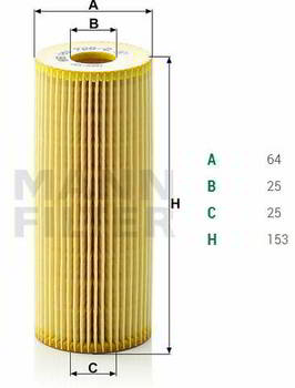 ������ �������� MANN MANN, HU726/2x