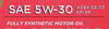 ����� �������� ������������� Sintec Platinum 7000 C2/C3, 5W30, 1 ����., 600148