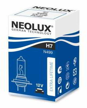 ����� ������������� NEOLUX H7 12v 55w; PX26d; ������/�������, N499