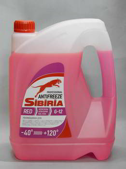 �������� Sibiria ANTIFREEZE-40, G12,  �������, 5 ��., 805600