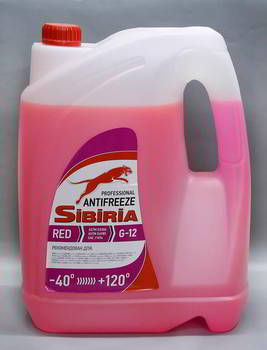 �������� Sibiria ANTIFREEZE-40 G12, ������� , 10 ��., 805601