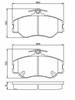 ������� ��������� �������, �������� Sangsin Brake ��������  HYUNDAI PORTER , H-100  11-, SP1072