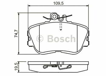 ������� ��������� �������, �������� BOSCH �������� MERCEDES-BENZ C-CLASS 93-01 , C-CLASS ��������� 96-01, 0986460977