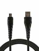 ������ USB WIIIX USB-MicroUSB; DATA; �������: ������� � ���������; ������, 1�, CB300-UMU-2A-10B