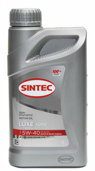 ����� �������� ����������������� Sintec LUXE 5000 5W-40 API SL/CF  5W40, 1 ����., 600236