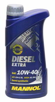 ����� �������� ����������������� MANNOL Diesel Extra 10W40, ���������, 1 ����., 7504