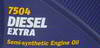 ����� �������� ����������������� MANNOL Diesel Extra 10W40, ���������, 1 ����., 7504
