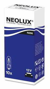 ����� ������������� NEOLUX W1, 2W 12v 1, 2w; W2*4.6d, N286