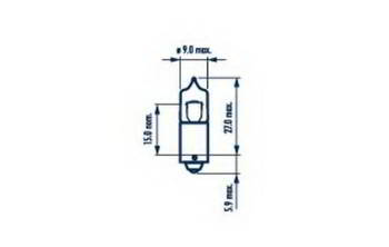 ����� ������������� NARVA H10W 12v 10w; �����������, 17833
