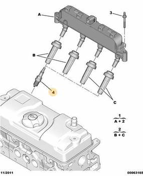 ����� ��������� PEUGEOT / CITROEN ����� 0.9 ��, 5960J9
