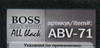 ������������ ������� ������������� FKVJP BOSS All Black- ����� ������, �� ���������, 13 ��., ABV-71