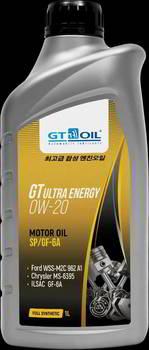 ����� �������� ������������� GT Oil GT Ultra Energy 0W20, 1 ����., 8809059408896