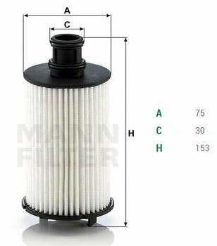 ������ �������� MANN LAND ROVER Range Rover (5.0) JAGUAR XF, XJ, HU8008z