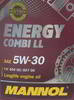 ����� �������� ������������� MANNOL ENERGY COMBI LL 5W30, C3, 4 �����., 7907
