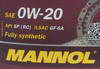 ����� �������� ������������� MANNOL LEGEND ULTRA 0W20, 4 �����., 7918