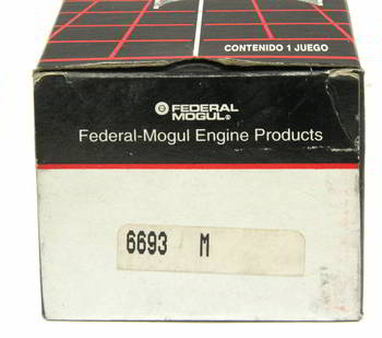 �������� ��������, �������� FEDERAL MOGUL �������� �������� �������� ���. 0, 25 �� TOYOTA 5M-E , 5M-EU , 5M-GE , 5M-GEU, 6693M     STD