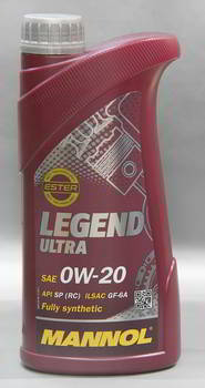 ����� �������� ������������� MANNOL LEGEND ULTRA 0W20, 1 ����., 7918
