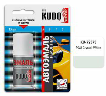 ����� ������������� KUDO "Hyundai PGU Crystal White" (�����), ��������� � ���������, 15 ��., KU-72375