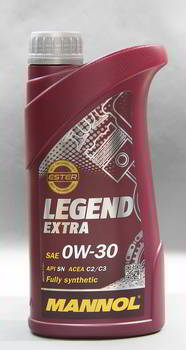 ����� �������� ������������� MANNOL LEGEND EXTRA 0W30, 1 ����., 7919