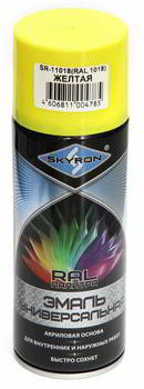 ����� ������������� SKYRON RAL 1018 �����, ���������, ��������, 520 ��., SR-11018