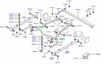 ������� ������� ������������� HYUNDAI / KIA ������� ������� �������������  HYUNDAI TERRACAN 01-07, 55816-H1000
