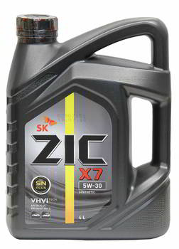����� �������� ������������� ZIC X7 LS 5W30 , 4 �����., 162619