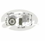 ����� ����� �������� ��������� GATES ���������� ���������� ����� CHEVROLET Lacetti (03-), Captiva (06-), Epica (05-), T38154