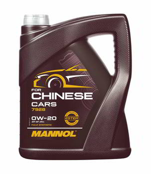 ����� �������� ������������� MANNOL FOR CHINESE CARS 0W20, 5 ����., 7928