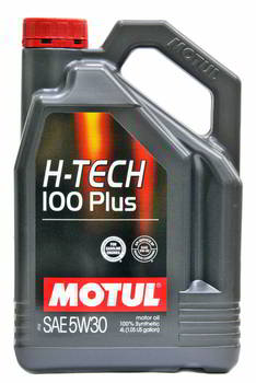 ����� �������� ������������� MOTUL H-TECH 100 PLUS SP 5W30, 4 �����., 112142