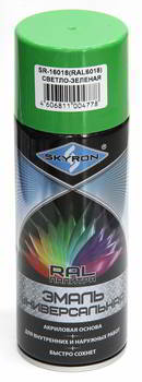 ����� ������������� SKYRON RAL 6018 ������-������, ��������, 520 ��., SR-16018