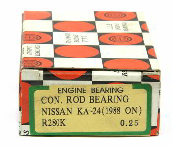 �������� ��������, �������� LLE �������� �������� �������� ���. 0, 25 ��  NISSAN  ing. KA-24 ( c 1988), R280K     0,25 mm