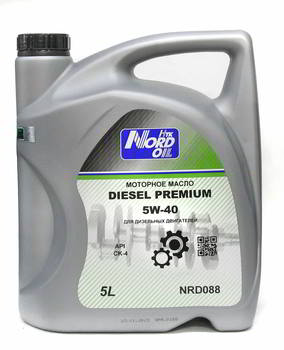����� �������� ����������������� ��� ������� Diesel Premium C�-4, 5W40, 5 ������., NRD088