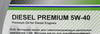 ����� �������� ����������������� ��� ������� Diesel Premium C�-4, 5W40, 5 ������., NRD088