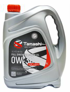 ����� �������� ������������� TAMASHI 0W30 �3, 4 �����., 0W30T094