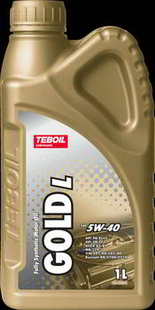 ����� �������� ������������� Teboil Gold L 5W40, 1 ����., 3475040