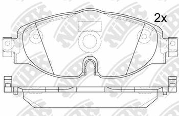 ������� ��������� �������, �������� NiBK �������� AUDI A3 ,  SKODA OCTAVIA , VW GOLF 12- , PASSAT 14-, PN33005W