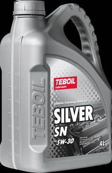 ����� �������� ����������������� Teboil Silver SN 5W30, 4 �����., 3453917