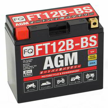 ������� �������������� (���) FQ ���� AGM 12V, 10, 0Ah, 210A, ������, 150x70x130., FT12B-BS, YT12B-BS, 38432