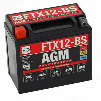 ������� �������������� (���) FQ ���� AGM 12V, 10, 0Ah, 180A, ������, 150x87x130., FTX12-BS