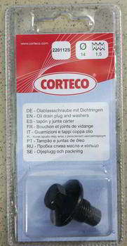������ ������� ��������� CORTECO M14x1, 5x22 �������� � ������, 220112S