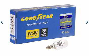 ����� ������������� GoodYear W5W 12v 5w; W2.1*9.5d, GY015205