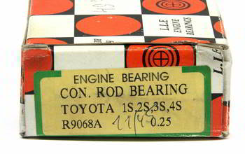 �������� ��������, �������� LLE �������� �������� �������� ���. 0, 25 �� TOYOTA ing. 1S , 2S , 3S , 4S, R9068A    0.25 mm