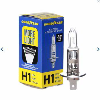 ����� ������������� GoodYear H1 12v 55w; P14, 5s; More Light; +50%, GY011124