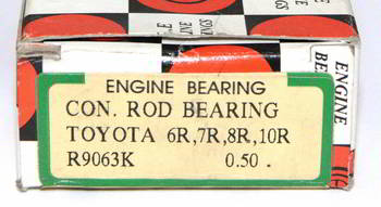 �������� ��������, �������� LLE �������� �������� �������� ���. 0, 50 ��  TOYOTA ing. 6R , 7R , 8R , 10R, R9063K   0.50 mm, 13041-35030     0,50 mm