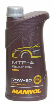 ����� ��������������� ������������� MANNOL 75W80, API- GL-4, 1 ����., 1943, 8104