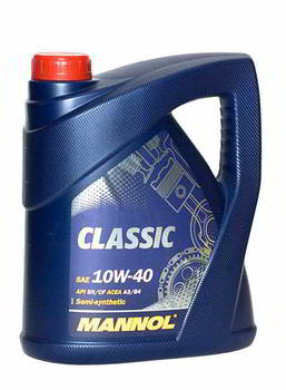 ����� �������� ����������������� MANNOL Classic 10W40, 4 �����., 7501