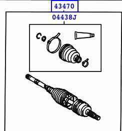 ���� EAA-Joints ���� �������� Toyota COROLLA SED/WG , RAV 4  II, TA1010