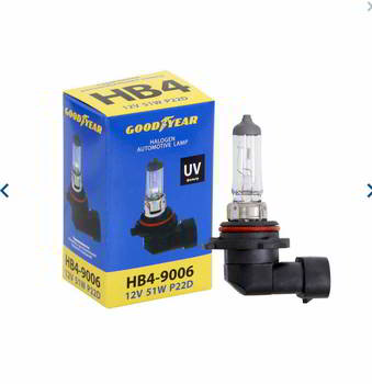 ����� ������������� GoodYear HB4 12v 51w; P22d, GY010040