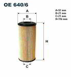 ������ �������� FILTRON MERCEDES (W169) ,  B (W245) ,  (Di M640), OE640/6